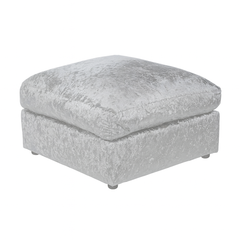 Crushed Velvet Footstool
