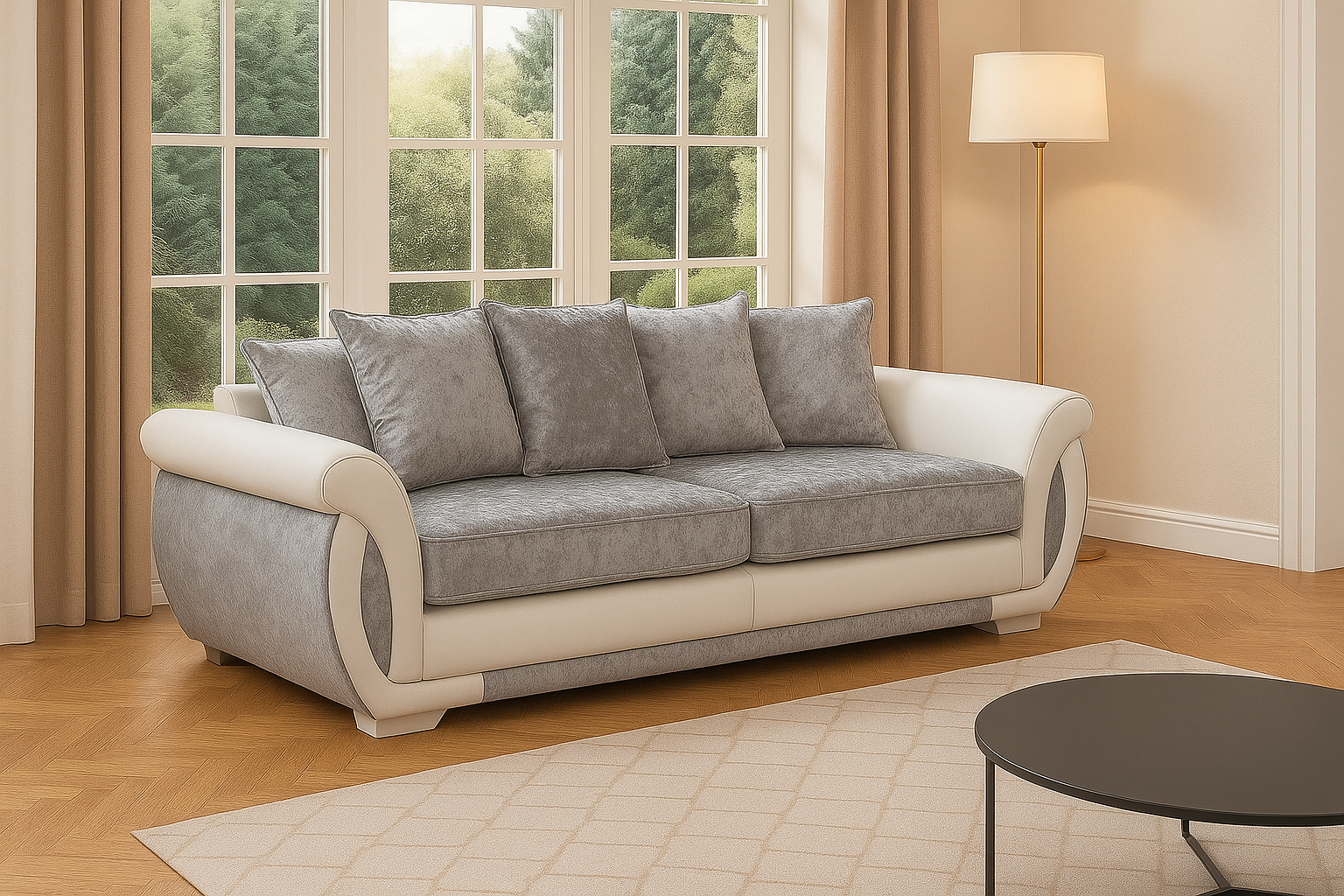 Farrow Hybrid Range - White/Silver