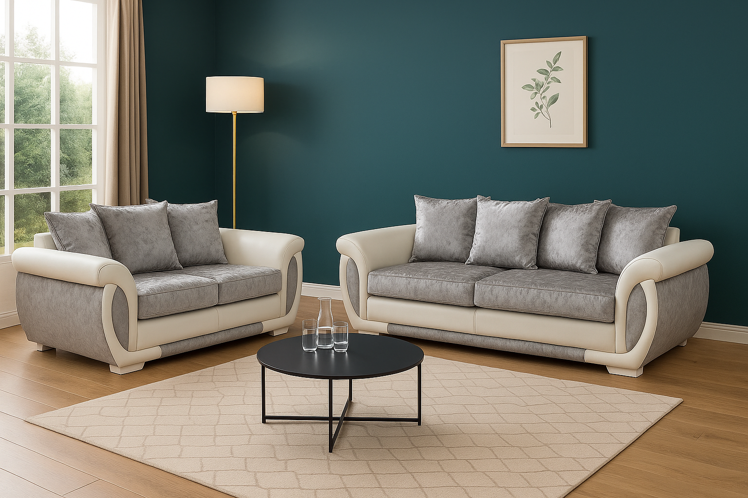 Farrow Hybrid Range - White/Silver