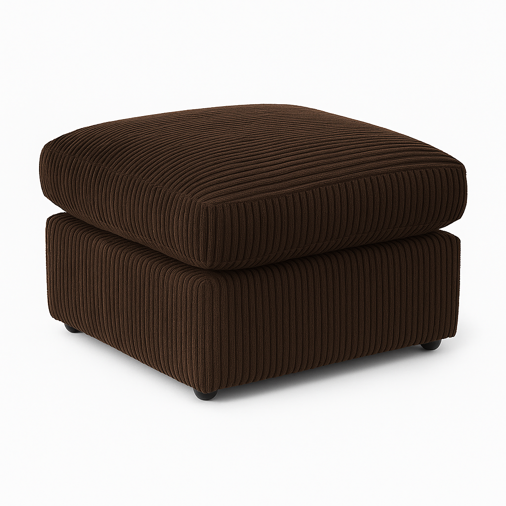 Jumbo Cord Footstool