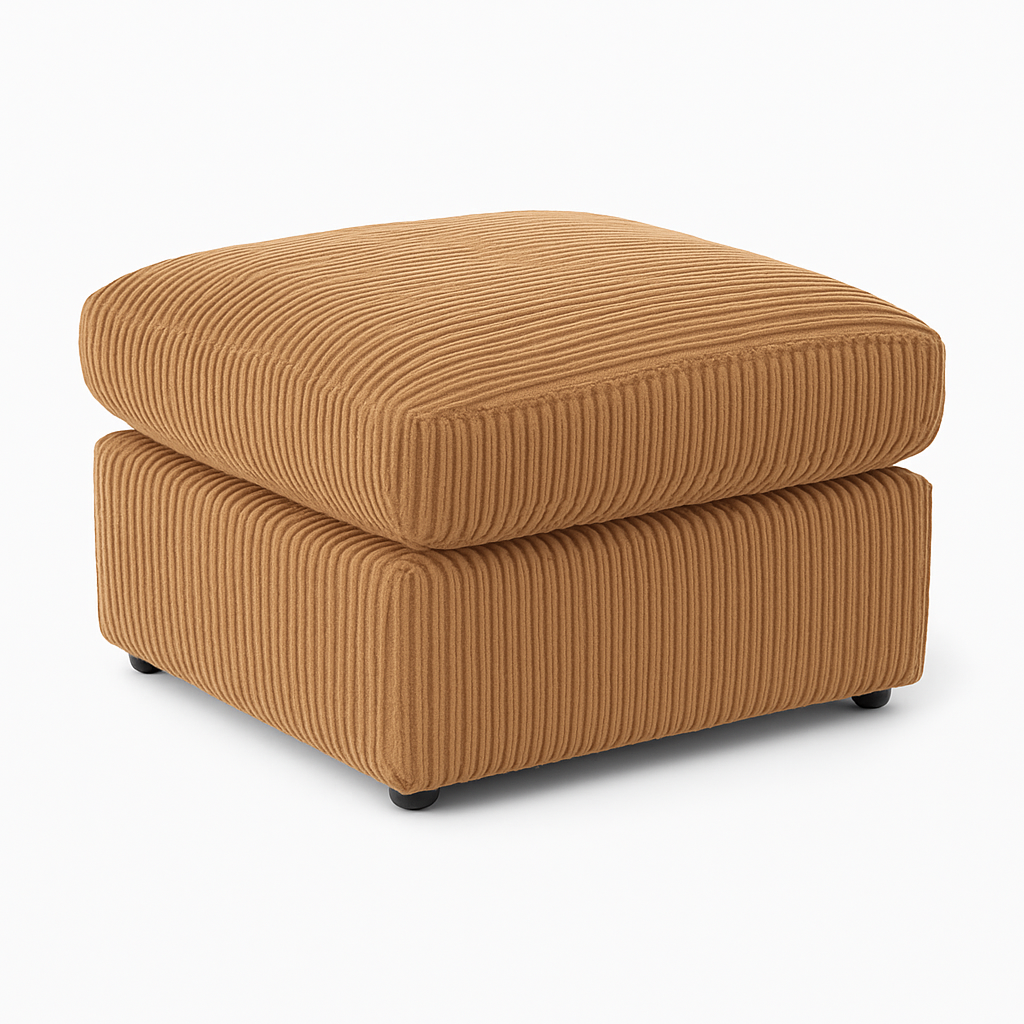 Jumbo Cord Footstool