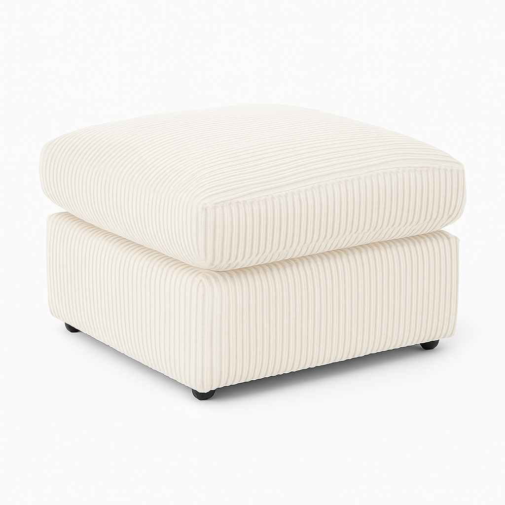 Jumbo Cord Footstool