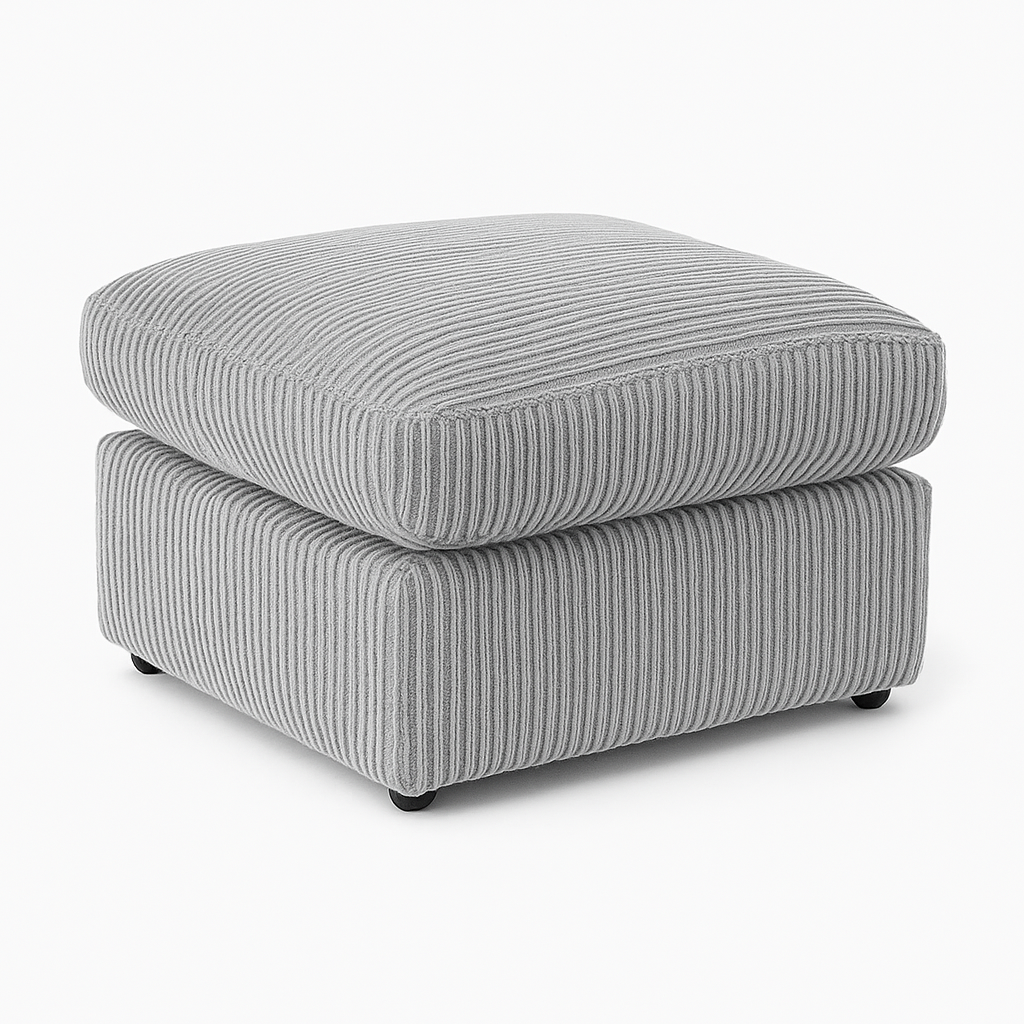 Jumbo Cord Footstool
