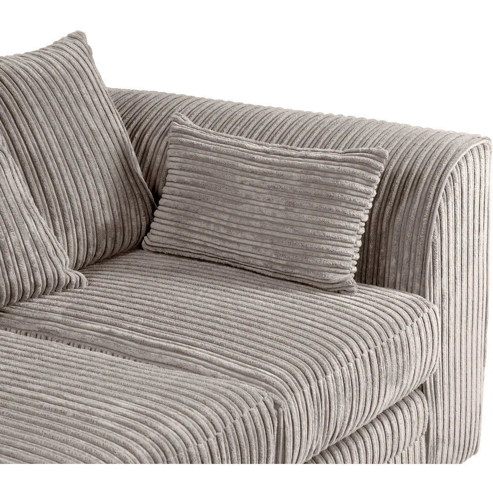 Jumbo Cord Corner Sofa