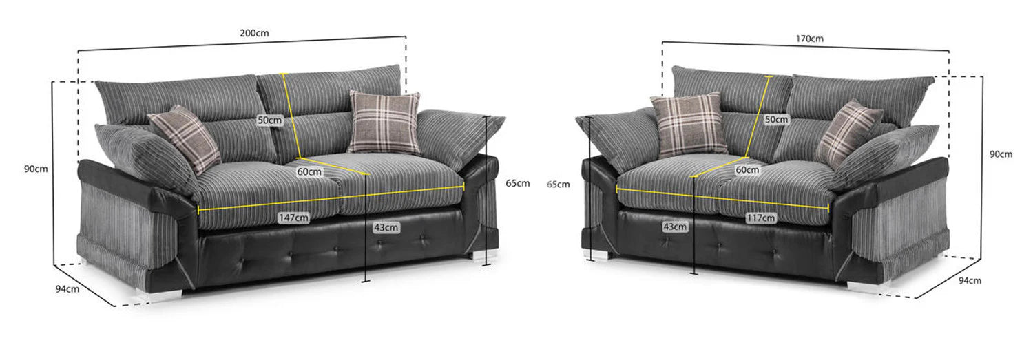 Logan 3+2 Seater Sofa