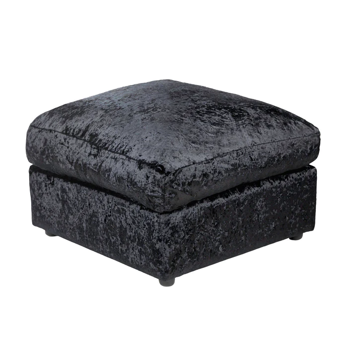 Crushed Velvet Footstool