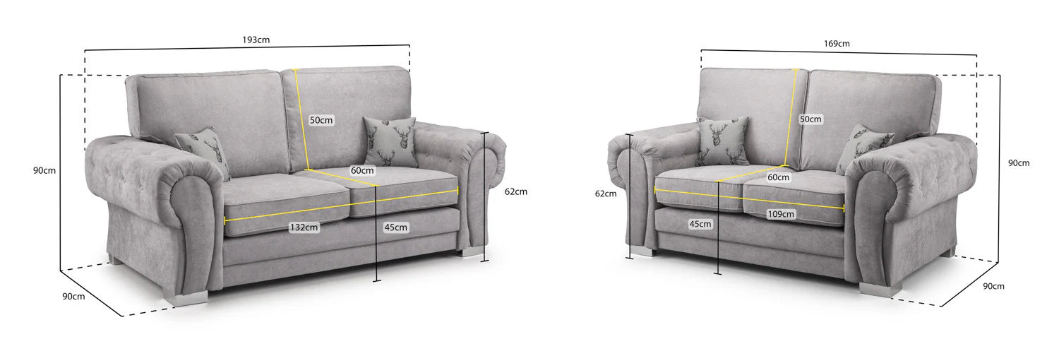 Verona High Back 3+2 Seater