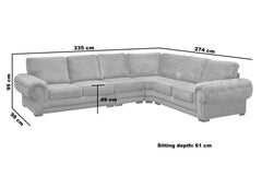 Verona 3x2 Corner Sofa