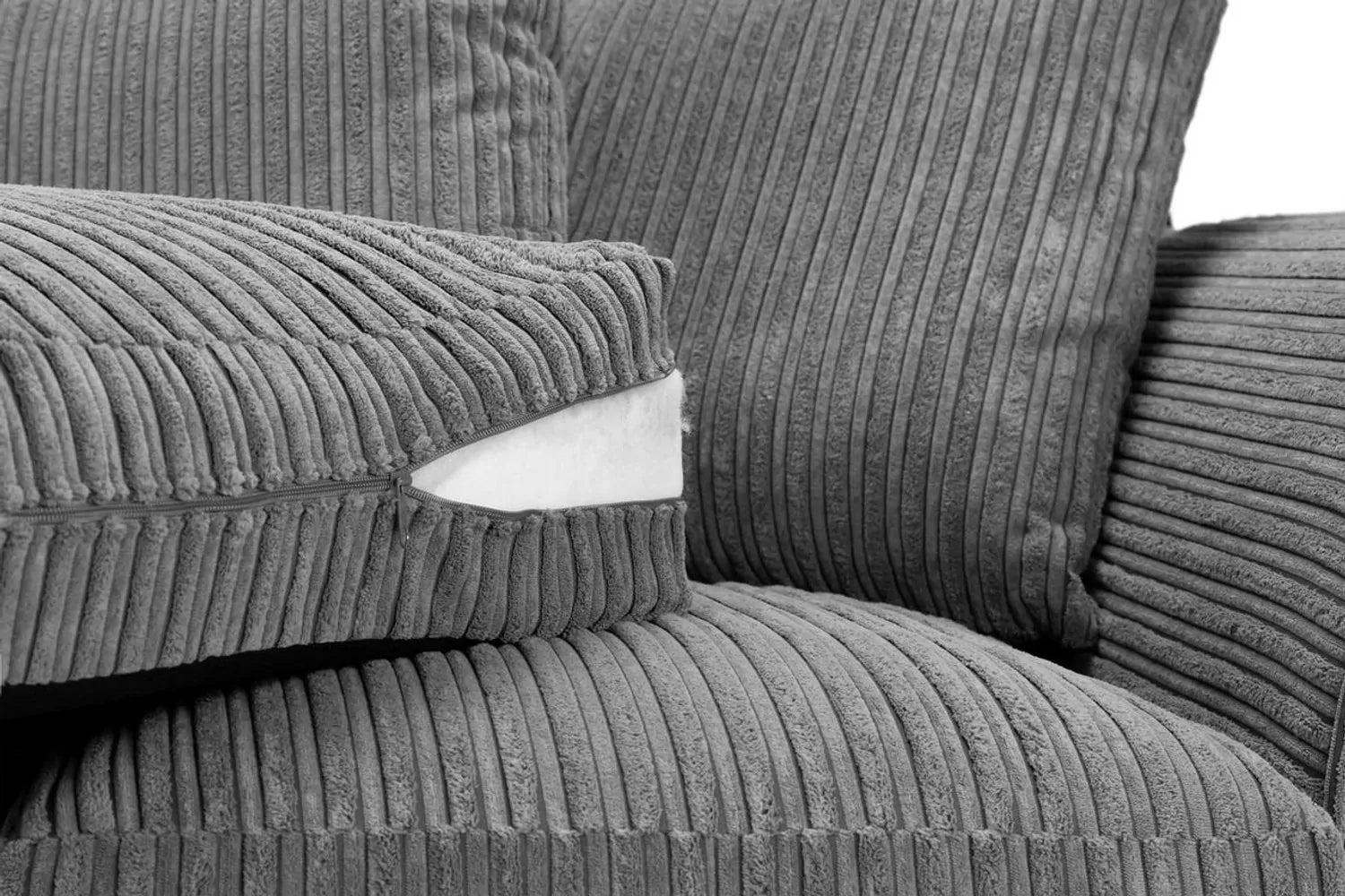 Jumbo Cord Corner Sofa