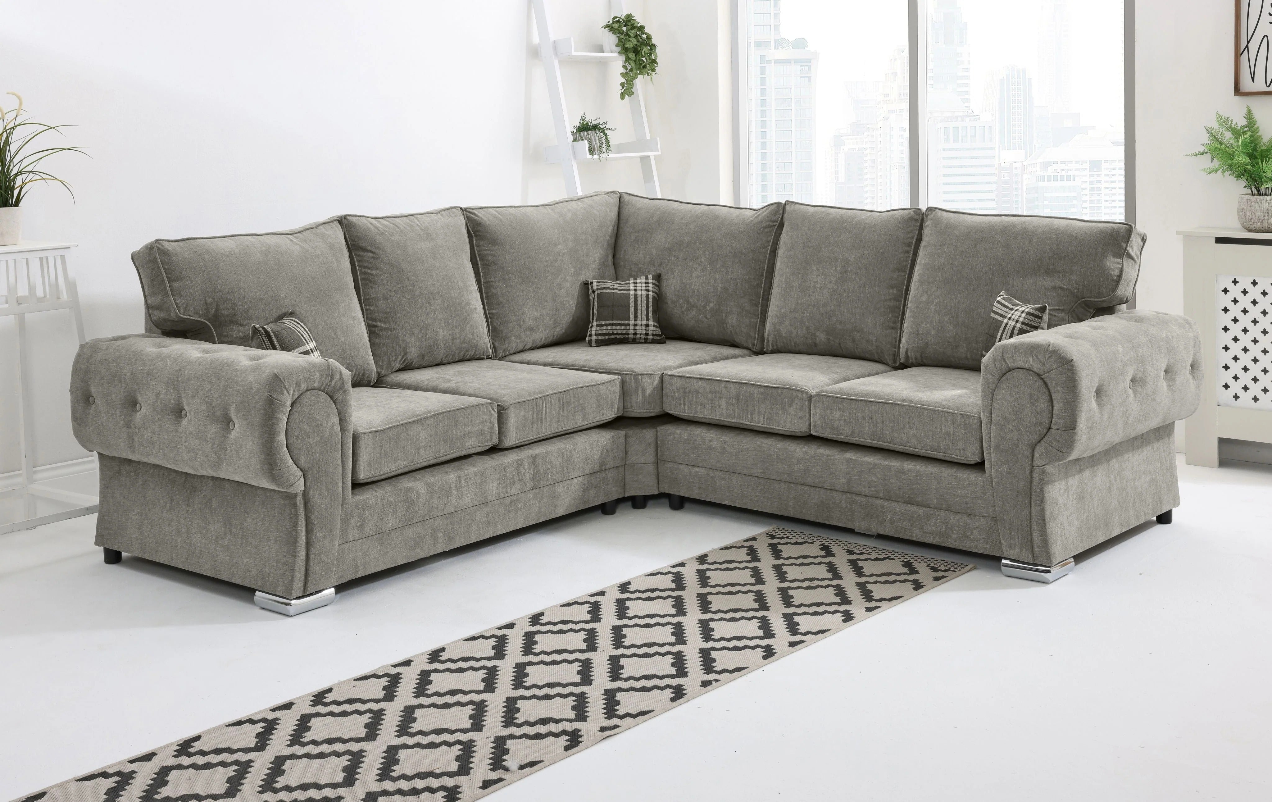 Verona High back Corner Sofa
