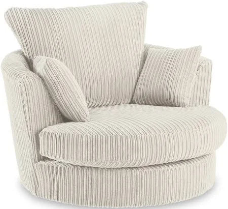 Cord Swivel Chair